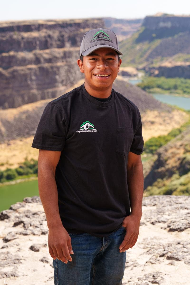 Alex, Canyon Construction Services team member