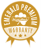 Logo: Malarkey Emerald Premium Warranty